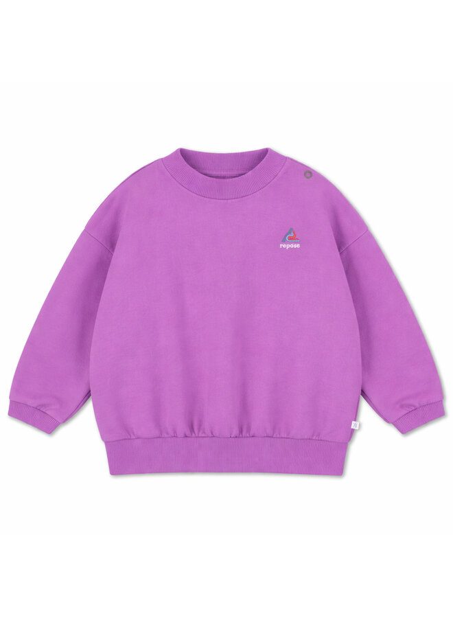 Repose AMS - Repose AMS - Minikin - Cozy drop sweater - Purple orchid