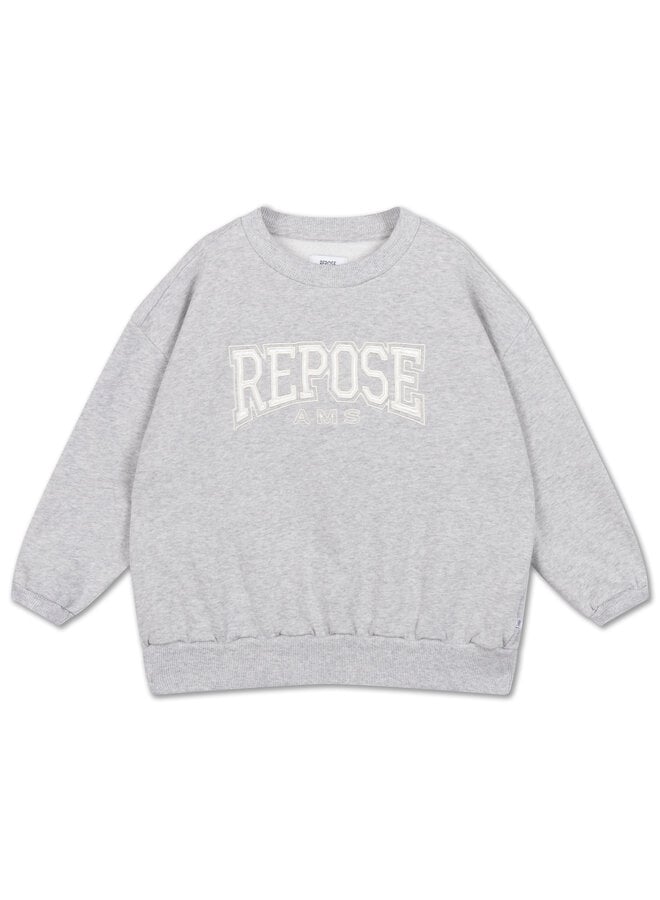 Cozy drop sweater - Light mixed grey