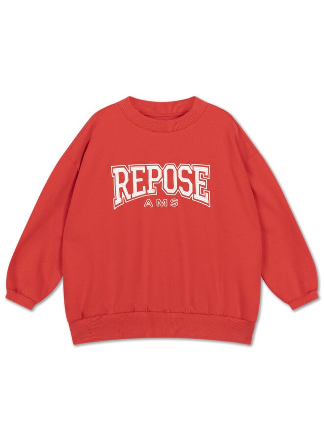 Repose AMS - Cozy drop sweater - Firecracker red