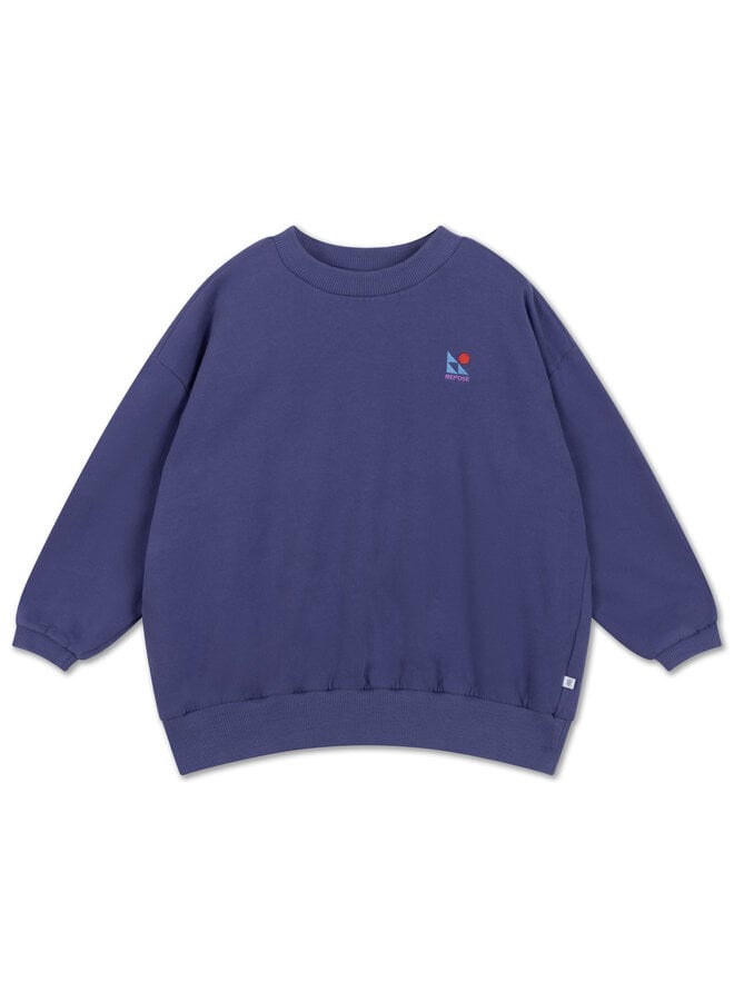 Cozy drop sweater - Eclipse blue