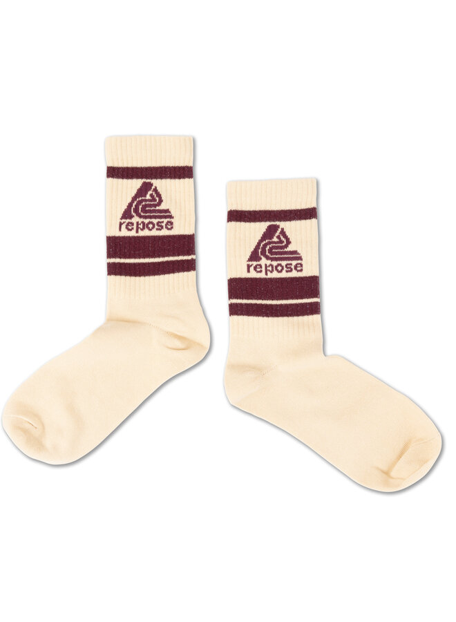 Sporty socks - Sand logo