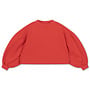 Repose AMS - Crop heart sweater - Firecracker red