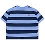 Repose AMS - Boxy tee - Horizon dark eclipse block stripe