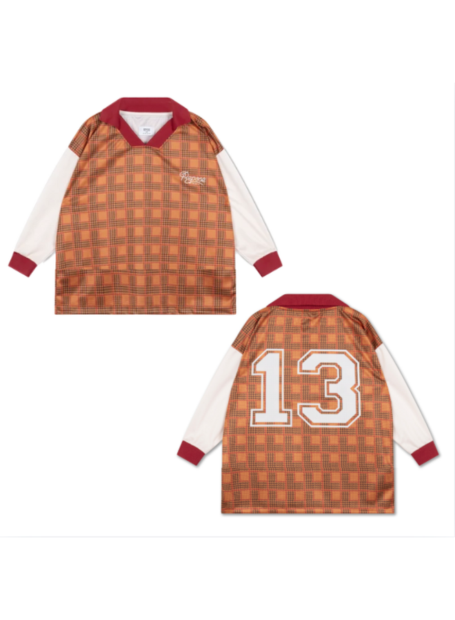 Sports jersey - Tartan twist color block