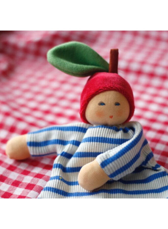 Nanchen Natur - Knuffeldoekje - Kleine appel
