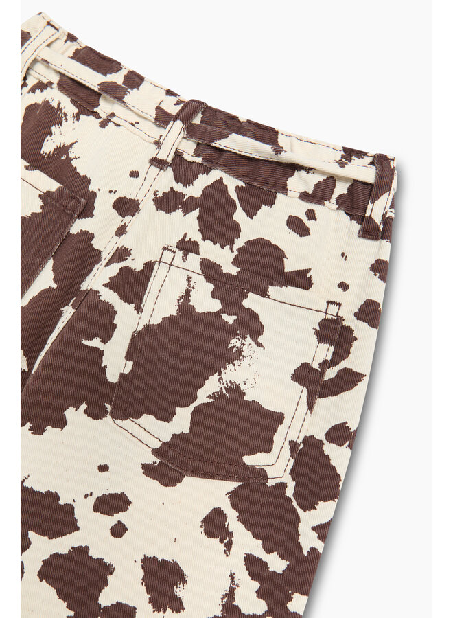 The New Society - Dakota trouser - Cow print