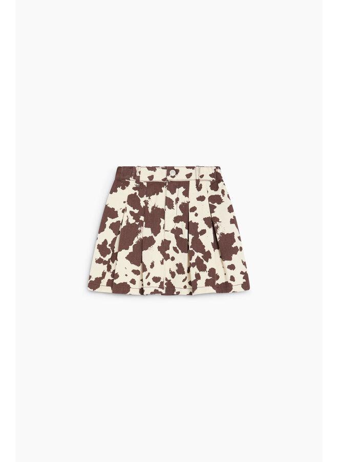 The New Society - Dakota skirt - Cow print