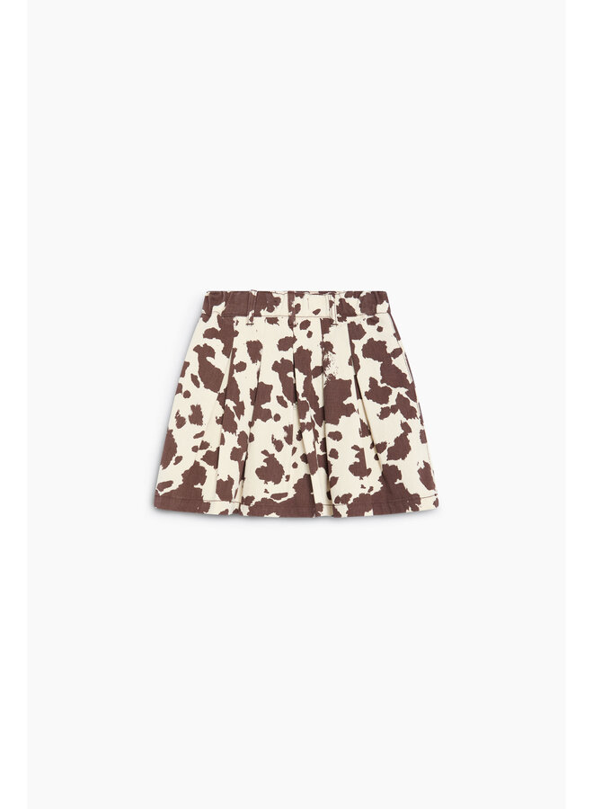 The New Society - Dakota skirt - Cow print