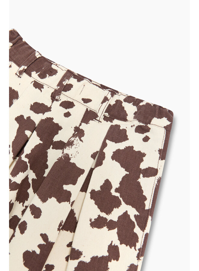 The New Society - Dakota skirt - Cow print