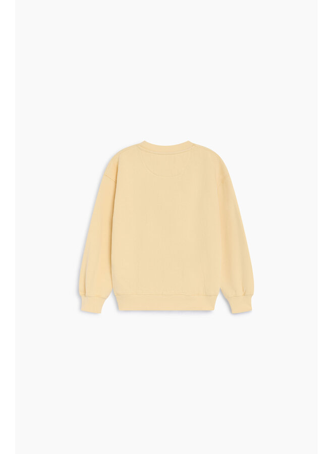 The New Society - TNS logo sweatshirt - Sunlight