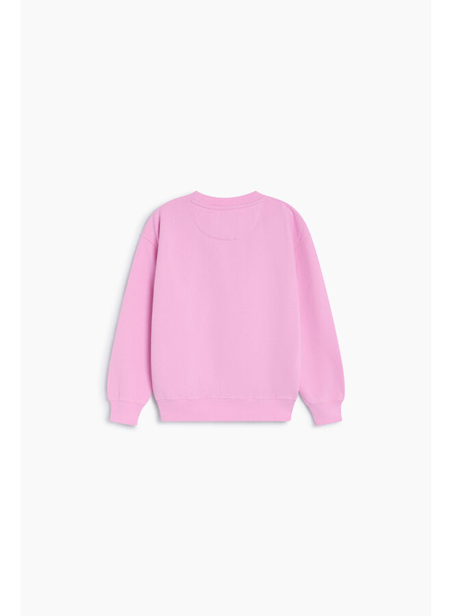 The New Society - TNS logo sweatshirt - Lilac chiffon