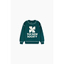 The New Society - TNS logo sweatshirt - Dark sea