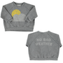 Piupiuchick - Sweatshirt - Grey w/ sun & cloud print