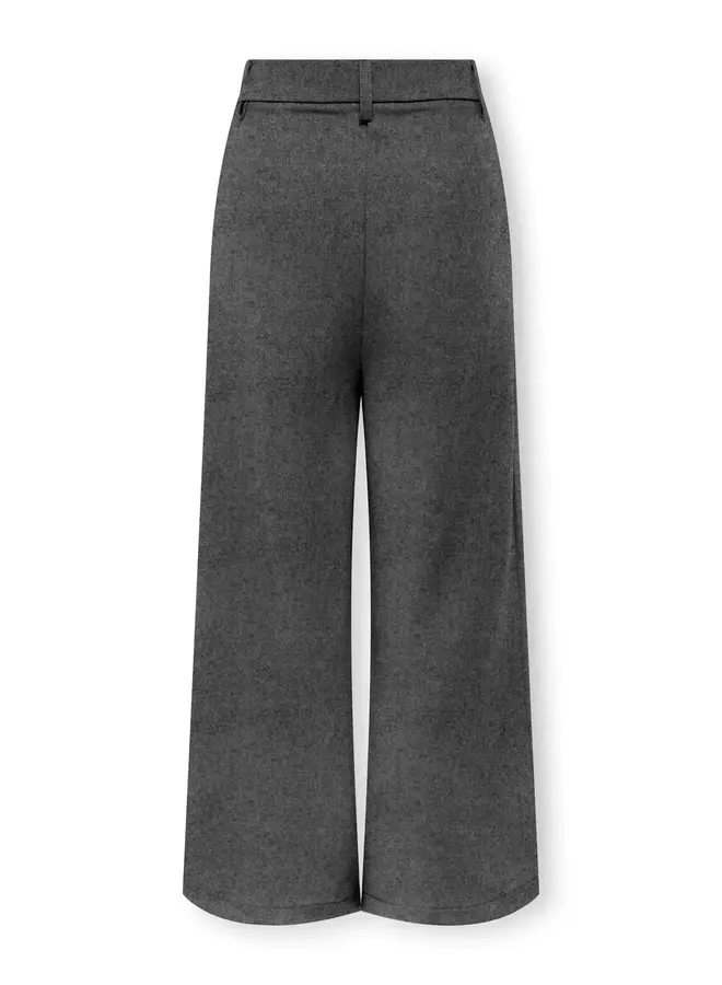 Kids Only - Hattie-zal life wide pant - Dark grey melange