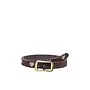 Kids Only - Heart faux suede emb jeans belt - Fudge hearts/pink lady