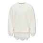 Kids Only - Swanna crew sateen lace swt - Tofu