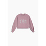 The New Society - Willow teen crop sweatshirt - Mauve shadows