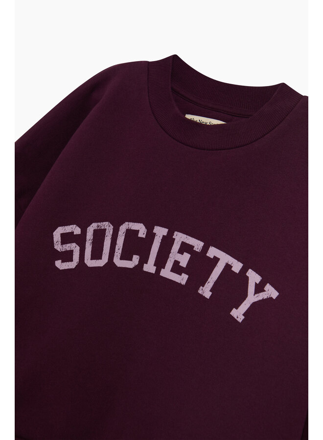 The New Society - Lea teen sweatshirt - Winetasting