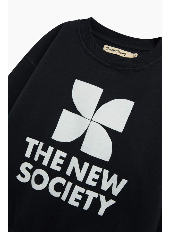 The New Society - TNS logo sweatshirt - Forged iron