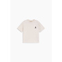 The New Society - TNS logo t-shirt - Whisper white melange
