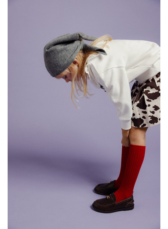 The New Society - Dakota skirt - Cow print