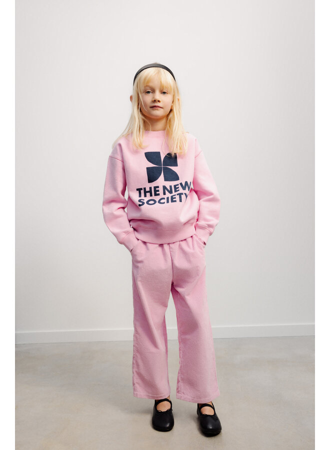The New Society - TNS logo sweatshirt - Lilac chiffon