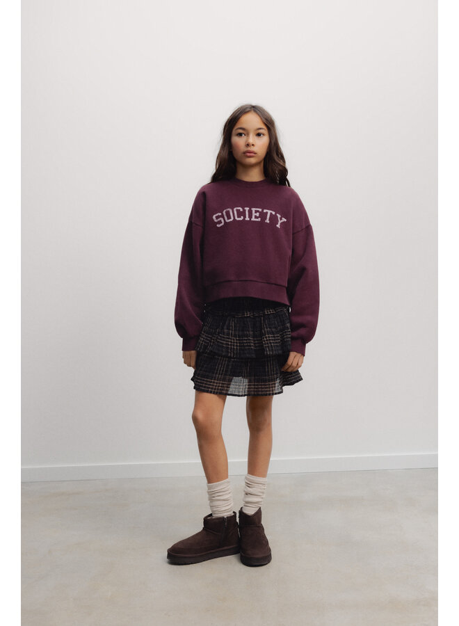 The New Society - Lea teen sweatshirt - Winetasting