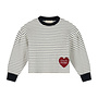 Charlie Petite - Sien sweater - Stripes ecru/navy