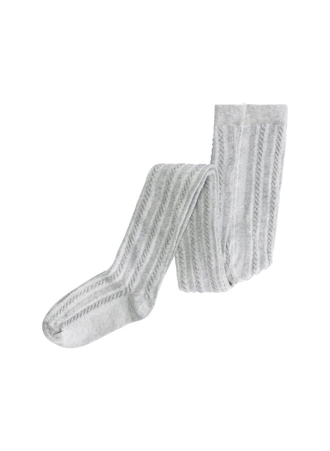 Charlie Petite - Jolé tights - Grey melange