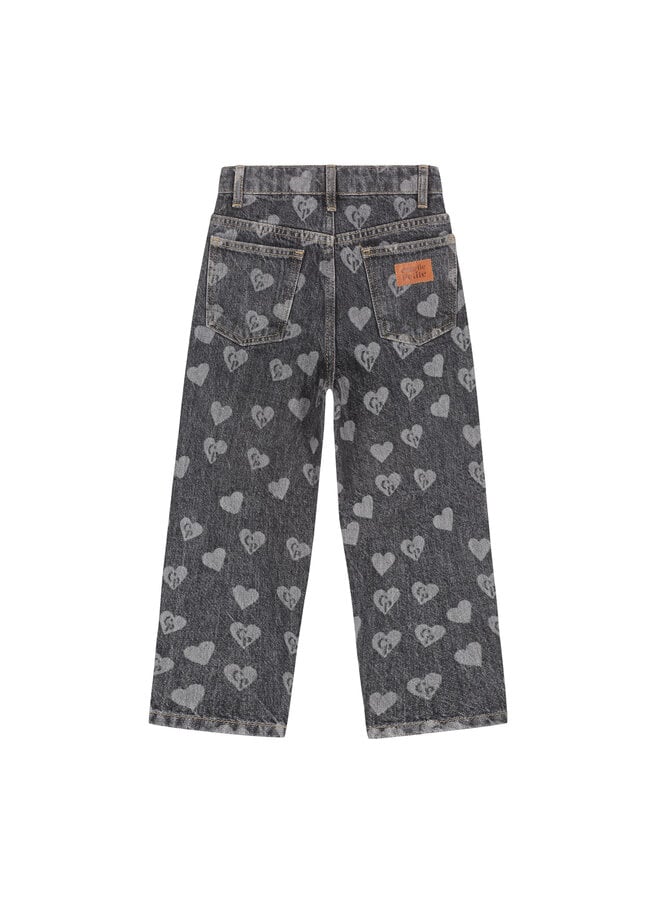 Charlie Petite - Isae jeans - Black stone washed
