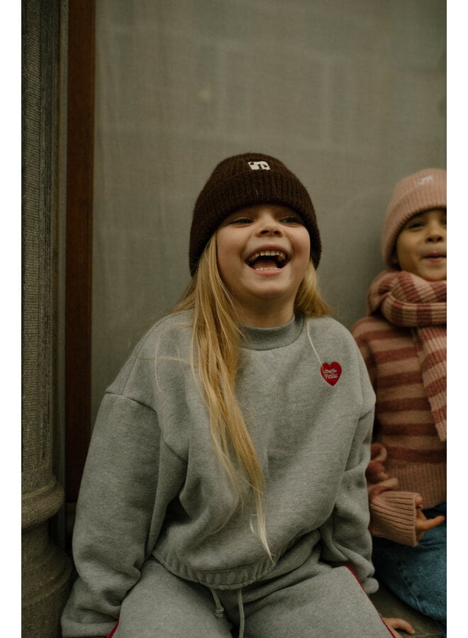 Charlie Petite - Sara sweater - Grey melange