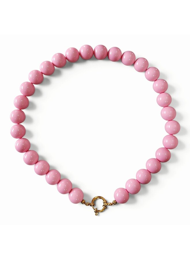 Feestbeest - Kralenketting - Roze