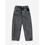 Bobo Choses - Beast tag denim pants - Black