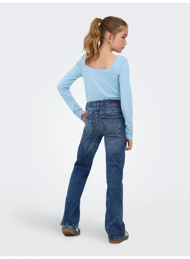 Kids Only - Juicy wide leg denim CRO557 - Medium blue denim
