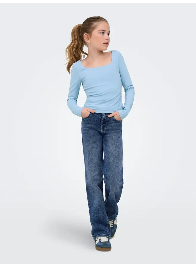Kids Only - Juicy wide leg denim CRO557 - Medium blue denim