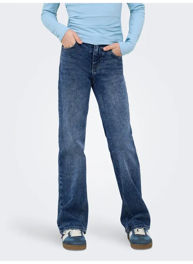 Kids Only - Juicy wide leg denim CRO557 - Medium blue denim