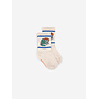 Bobo Choses - Hug hairy monster short socks - Offwhite