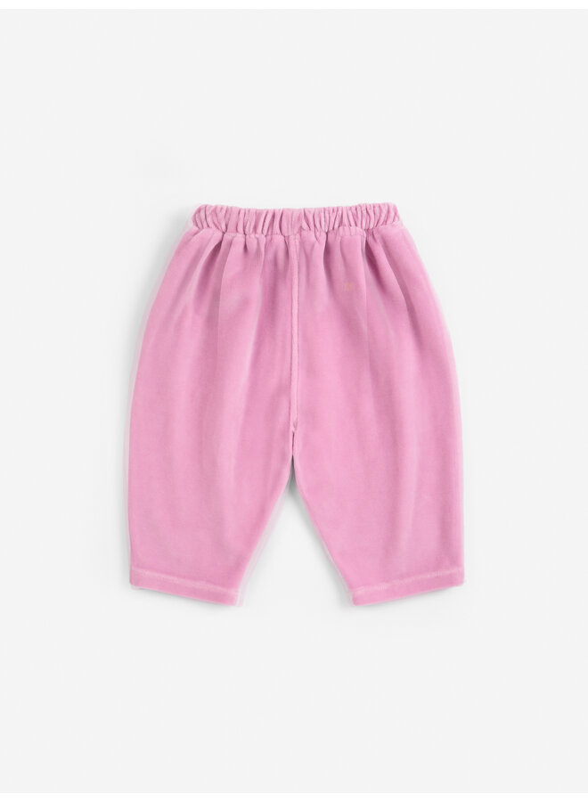 Bobo Choses - BC velvet jogging pants - Pink