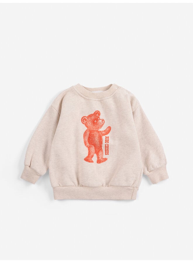 Bobo Choses - Softpaw monster sweatshirt - Offwhite