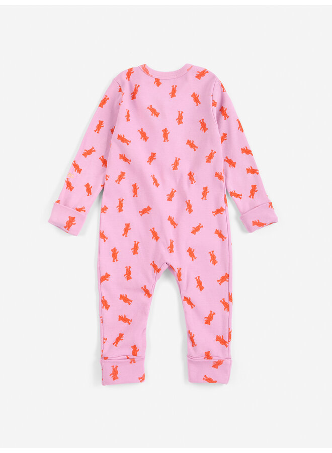 Bobo Choses - Softpaw monster all over overall - Pink