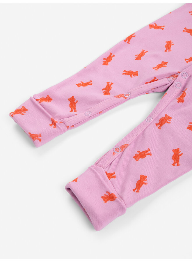 Bobo Choses - Softpaw monster all over overall - Pink