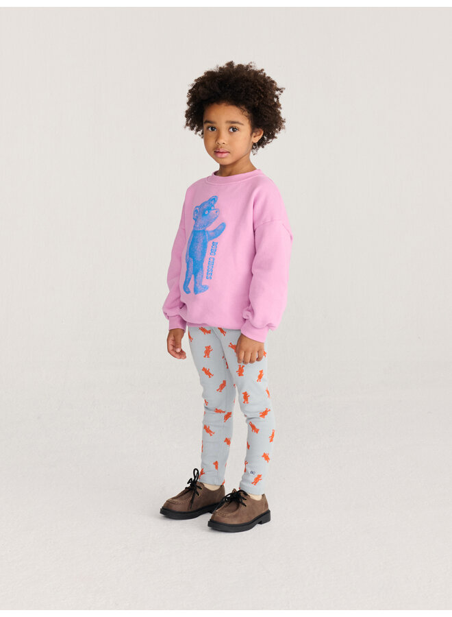 Bobo Choses - Softpaw monster sweatshirt - Pink