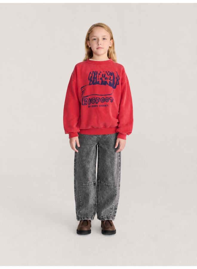 Bobo Choses - Bigfoot by BC sweatshirt - Red