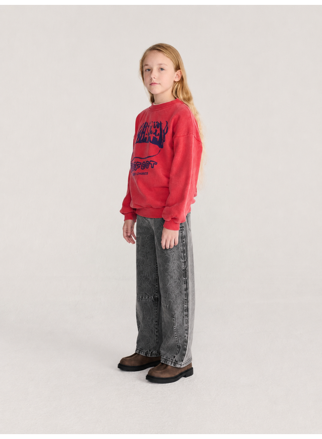 Bobo Choses - Bigfoot by BC sweatshirt - Red