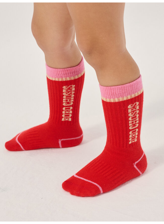 Bobo Choses - Bobo Choses long socks - Red