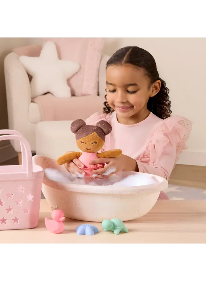 LullaBaby - Bath doll w/ accessories in a basket - Playset