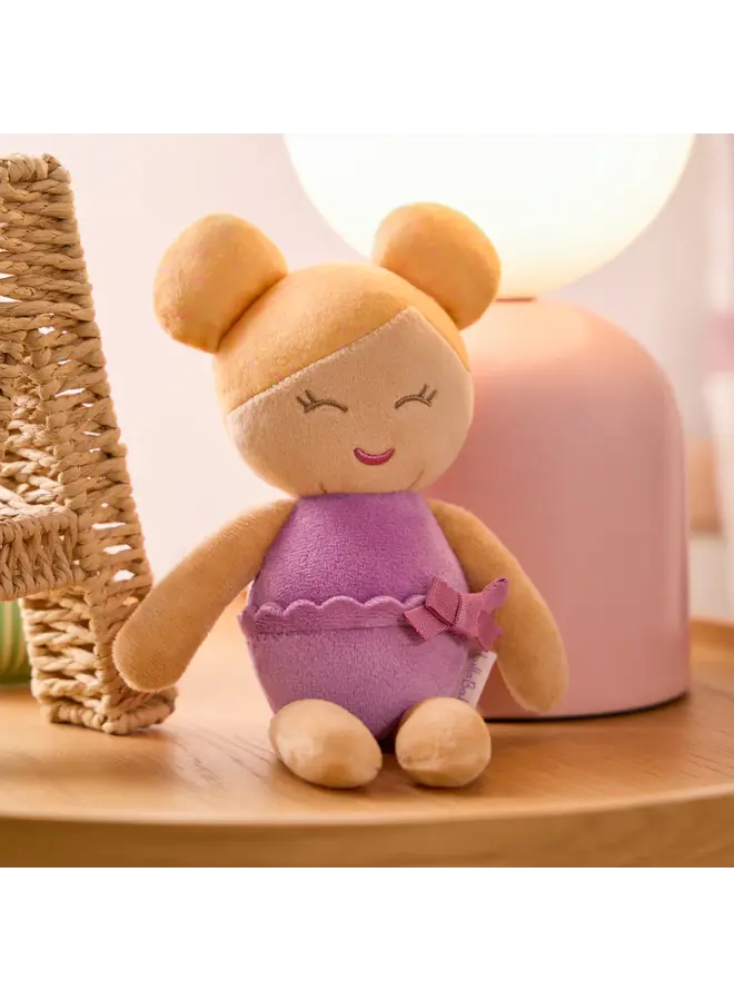 LullaBaby - Small plush bath blonde hair girl doll