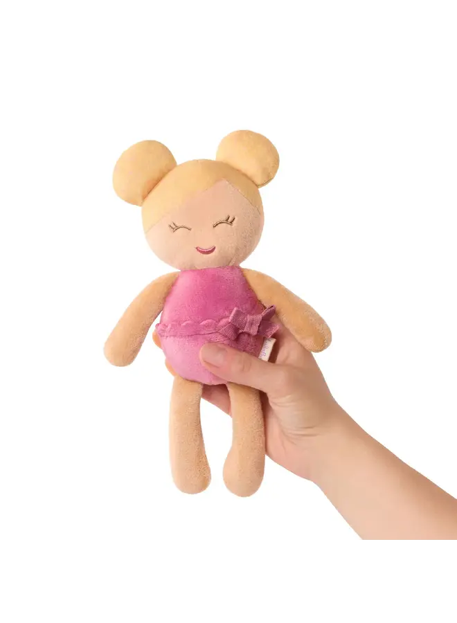 LullaBaby - Small plush bath blonde hair girl doll