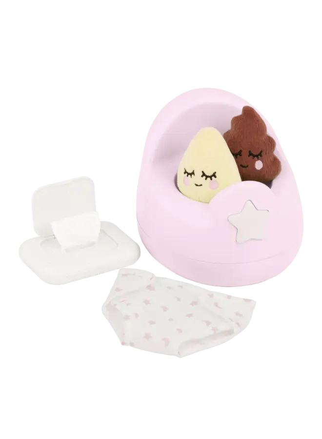 LullaBaby - Dolly potty set - Pink