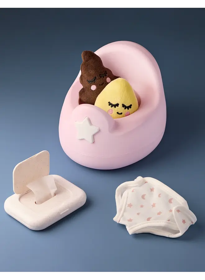 LullaBaby - Dolly potty set - Pink